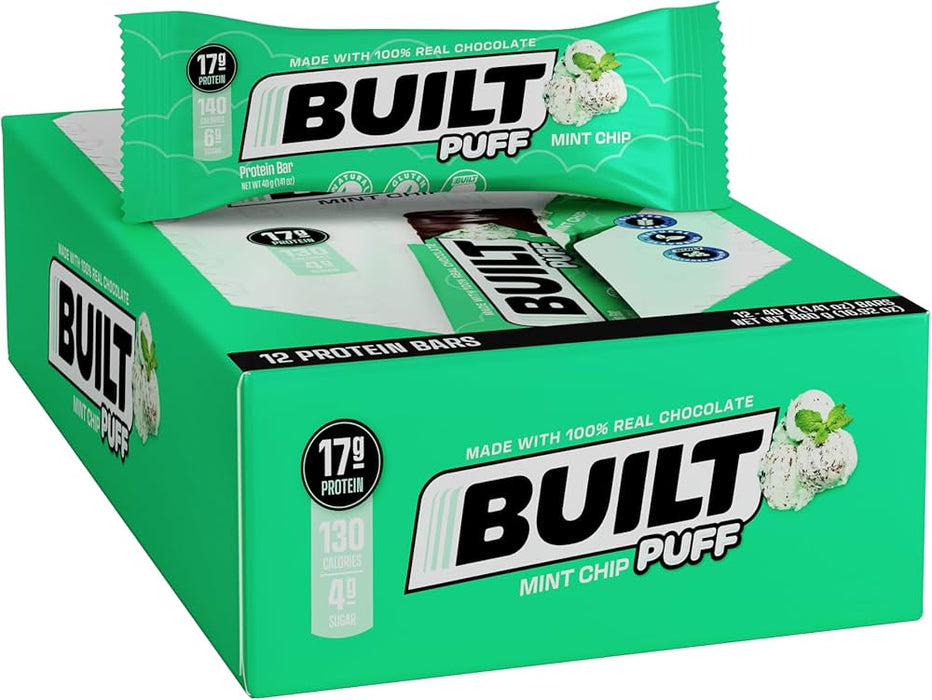 Built Bar Puffs Box of 12