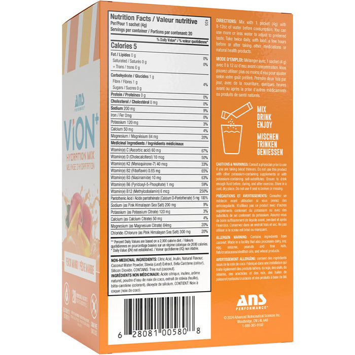 ANS VION Electrolyte Packs