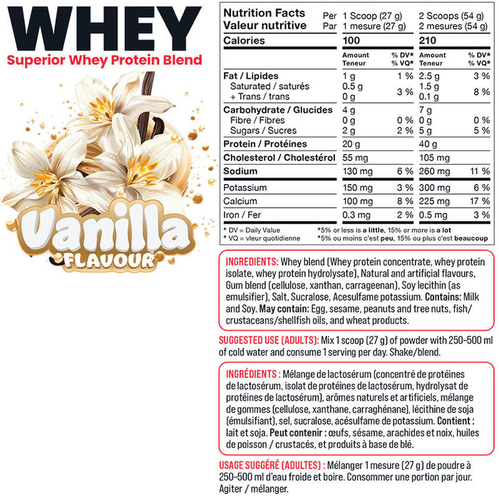 Basic Supplements Whey 4lb