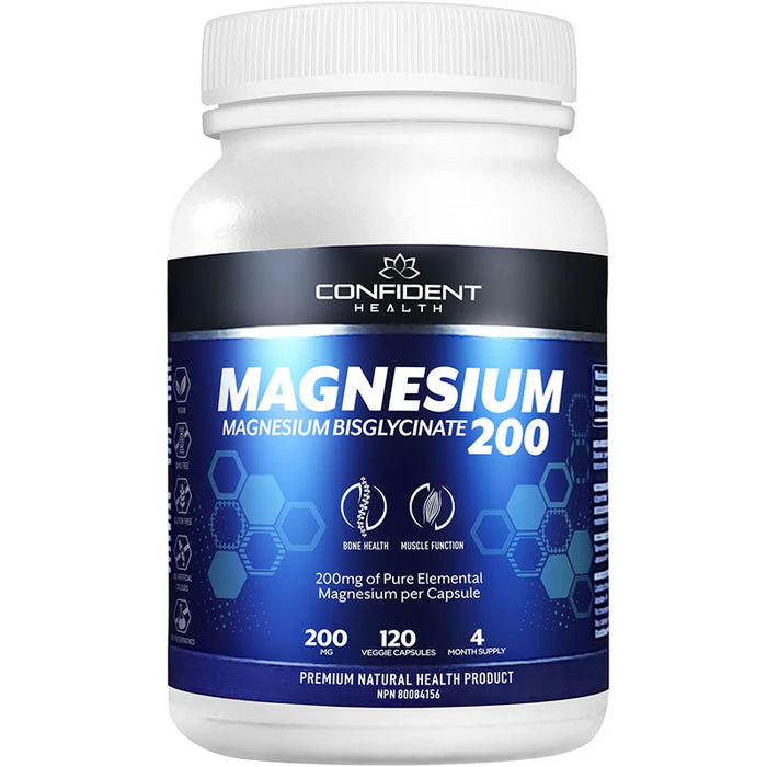 Confident Sports Magnesium Bisglycinate 240 Caps